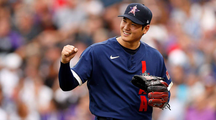 Shohei Ohtani not only started on the mound for the American League in Tuesday's All-Star Game, but he also hit leadoff after competing in the Home Run Derby on Monday.